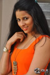 Shravya Reddy at Veerudokkade Movie Audio Launch